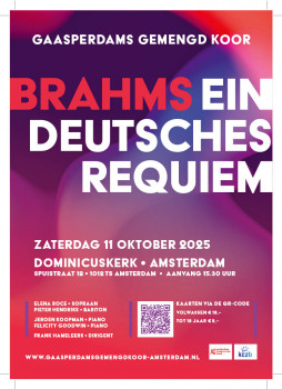 Concert: Ein deutsches Requiem van Brahms
