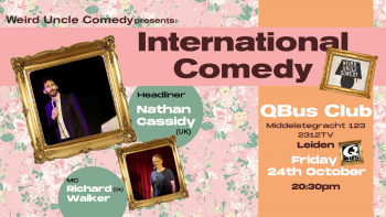 International Stand Up Comedy @QBus Club Leiden