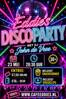 Eddies Discoparty met DJ John de Vree ( Met Videoclips)