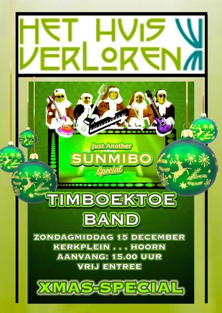 Sunmibo XMAS Special: LIVE is leuker met De Timboektoeband!