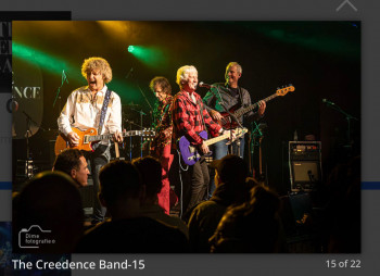 The Creedenceband live