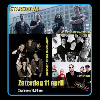 Cultuurlab LIve- Staredown + bands