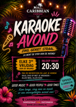 Karaoke Night @ Caribbean Corner