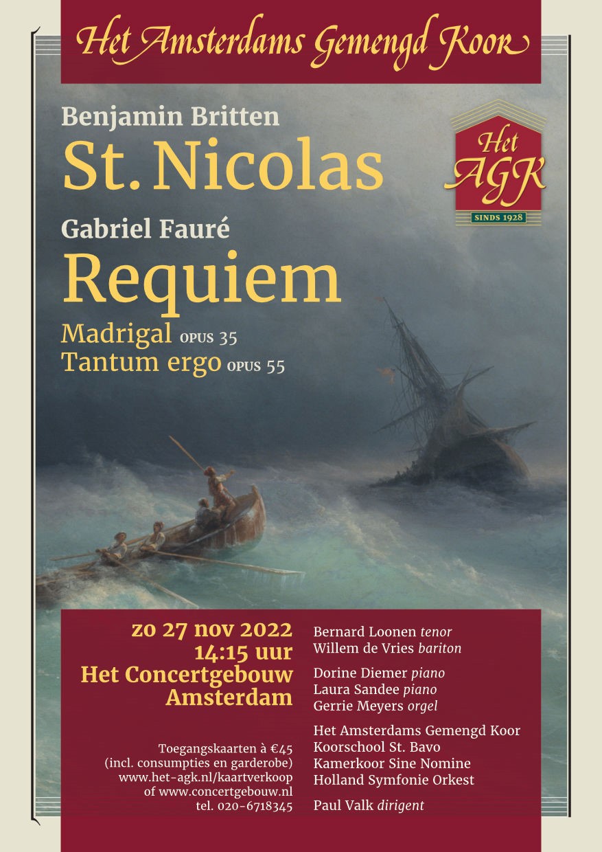 St.Nicolas Benjamin Britten & Requiem Gabriel Fauré