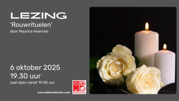 Lezing: ‘Rouwrituelen’ door Maurice Heemels