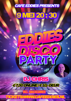 Eddie’s Discoparty met DJ Chris