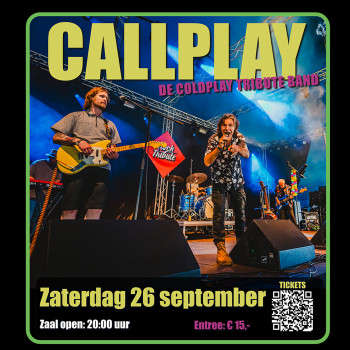 Cultuurlab Live-Callplay tribute to Coldplay