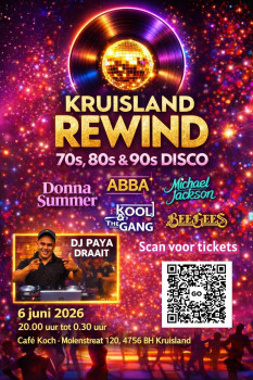 Discofeest met hits uit de jaren 70, 80 en 90