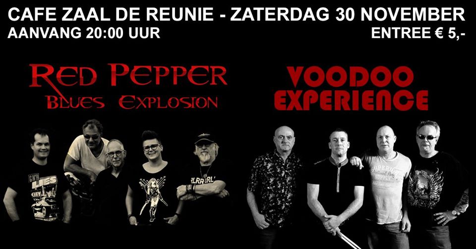 Red Pepper Blues Explosion / Voodoo Experience / Basement 13