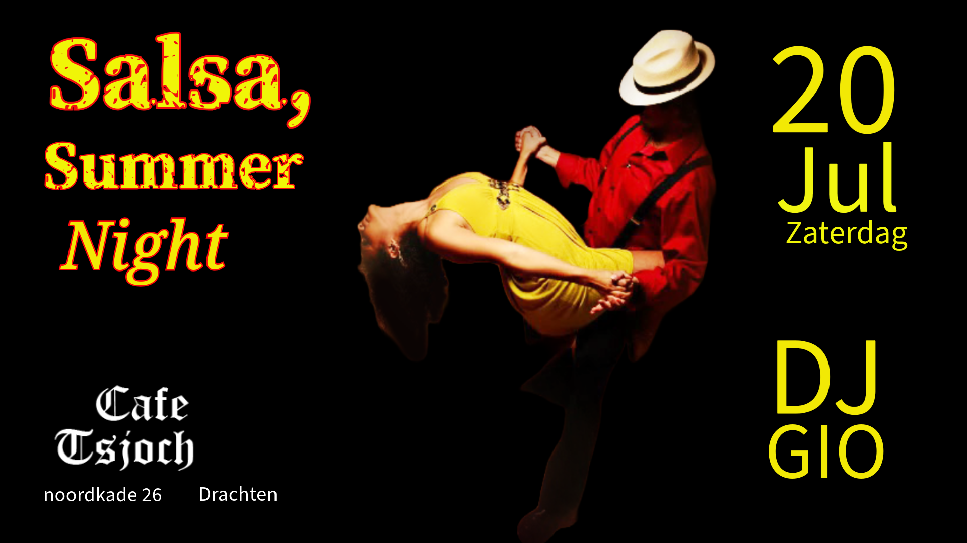 Salsa Night summer Night