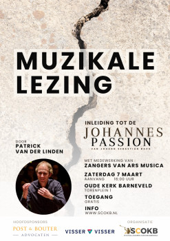 Muzikale Lezing over de Johannes-Passion van Johan Sebastiaan Bach