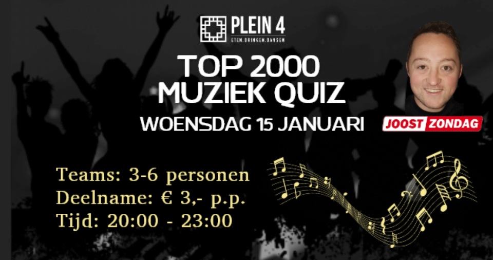 TOP 2000 Muziek QUIZ