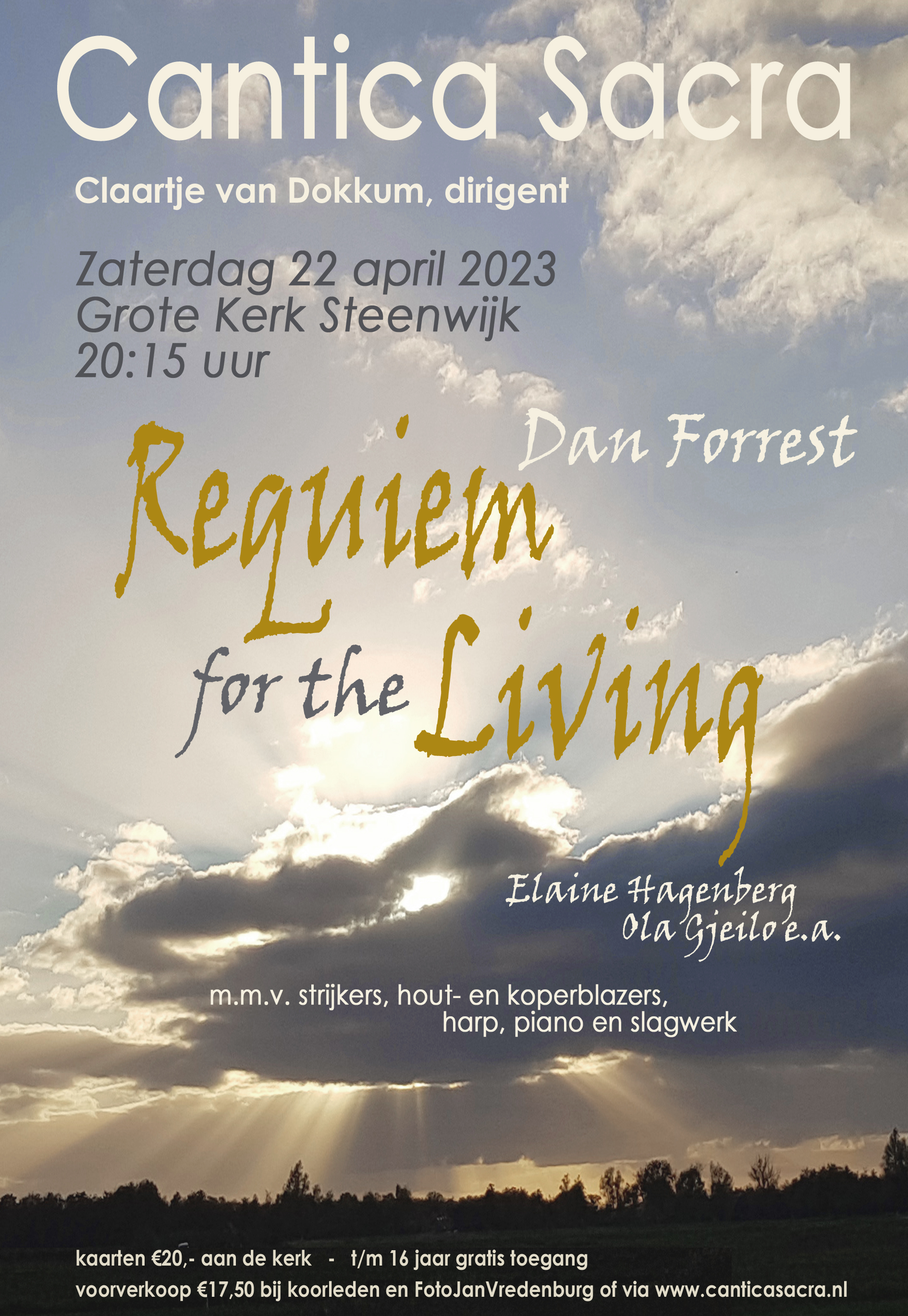 Requiem for the Living door Cantica Sacra