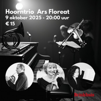 Hoorntrio Ars Floreat in Brinkhuis theater Laren