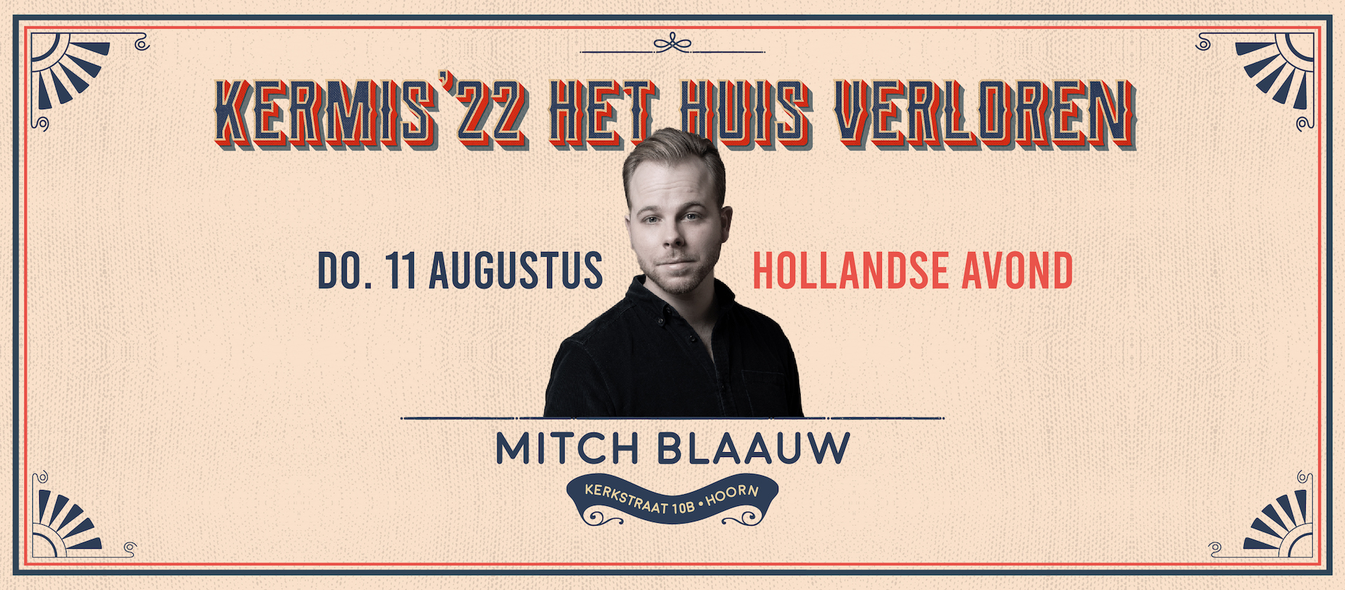 Mitch Blaauw live! Hollandse Avond