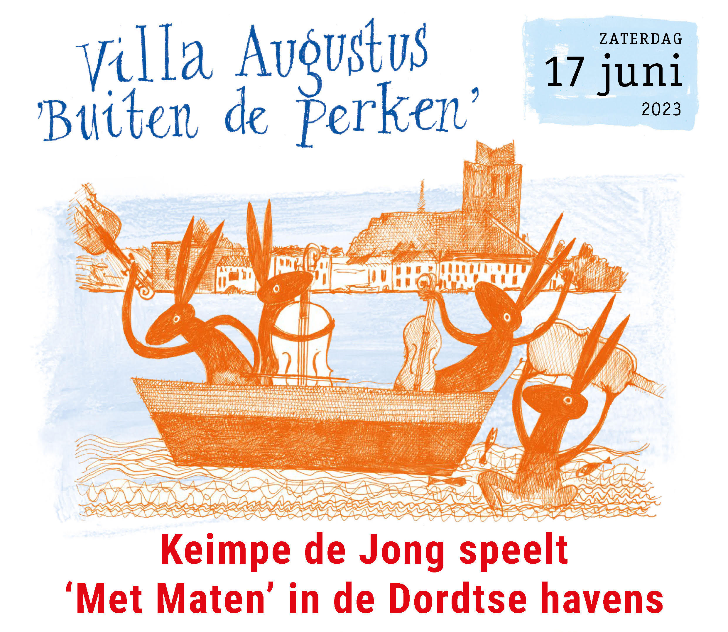 Villa Augustus 'Buiten de Perken'- 5 gratis waterconcerten