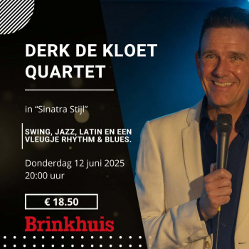 Derk de Kloet Quartet 12 jun 2025 – in “Sinatra opstelling”