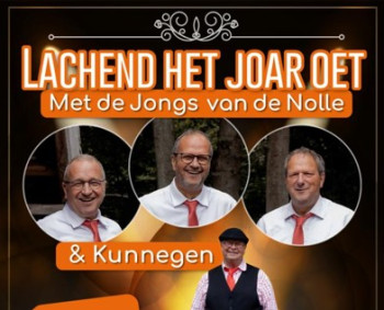Lachend 't joar out met de Jong's van de Nolle