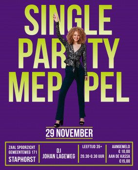 Singleparty komt naar Staphorst!