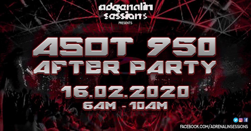 Adrenalin Sessions Pres. ASOT 950 After Party