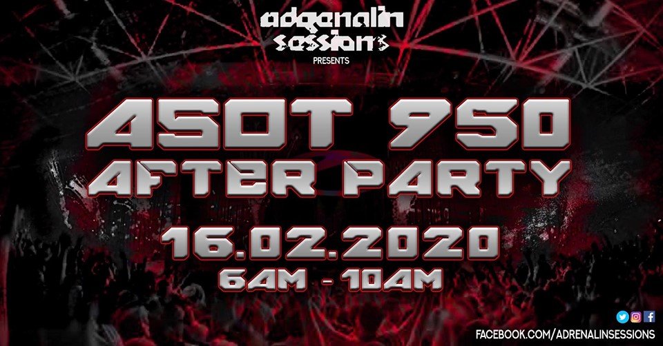 Adrenalin Sessions Pres. ASOT 950 After Party