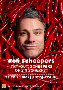 Rob Scheepers Scheepers op z'n scherpst Try Out