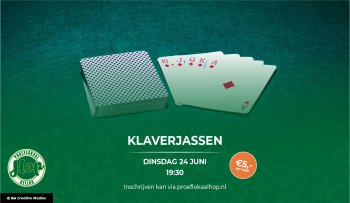 Klaverjassen in Hop