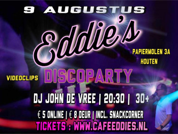 Eddie’s Discoparty met DJ John de Vree