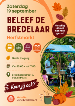 Beleef de Bredelaar op de Herfstmarkt