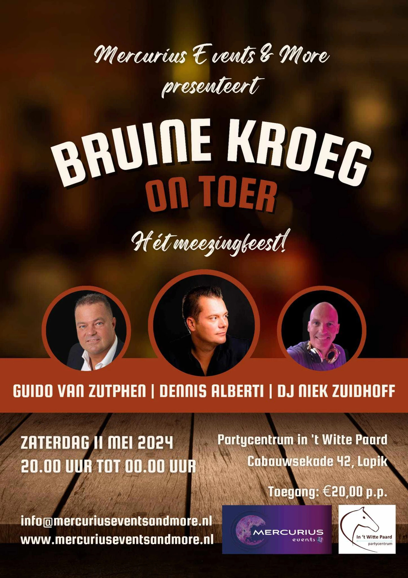 BRUINE KROEG ON TOUR