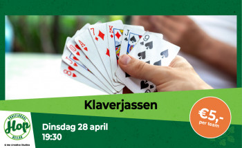 Klaverjassen in Hop