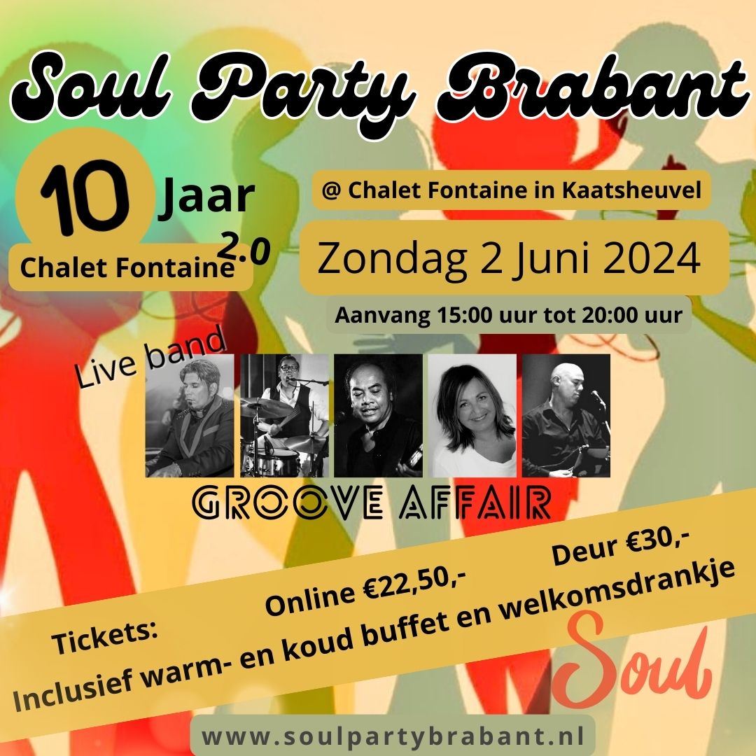 Soul Party Brabant 2 juni 2024