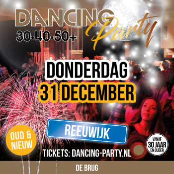 Oud & Nieuw Feest Reeuwijk - 2026-2027 NYE - New Years Party