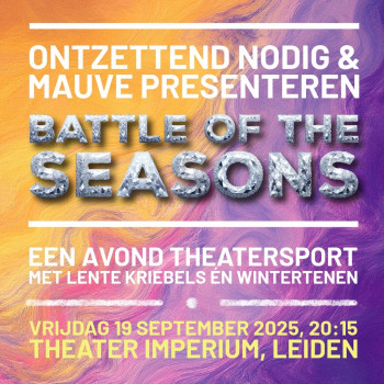 Improvisatietheater voorstelling Battle of the Seasons (theatersport)