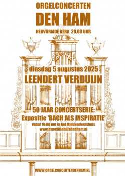 Orgelconcert Den Ham | Leendert Verduijn