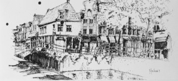 Workshop Urban Sketching Dokkum