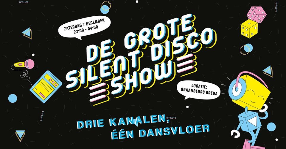 De Grote Silent Disco Show - Breda