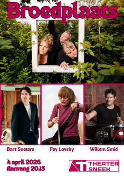 Fay Lovsky als speciale gast op de zingende zaag tijdens Broedplaats - 4 april in de Noorderkerk te Sneek