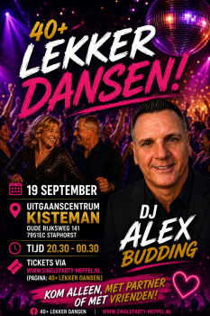 40plus lekker dansen.....
