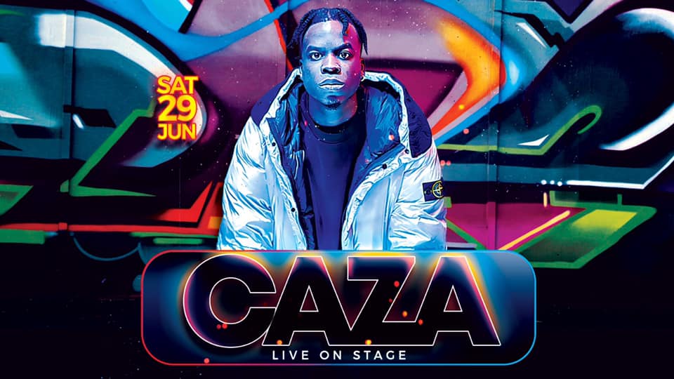 CAZA Live on stage!