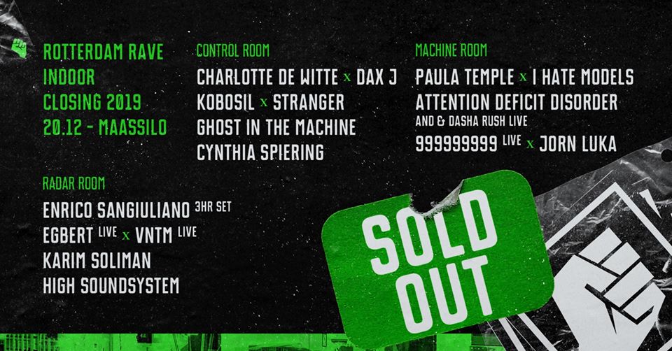 Rotterdam Rave Indoor Closing 2019