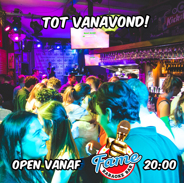 Tot vanavond!