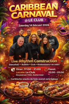 Carnaval met Rhythm Construction