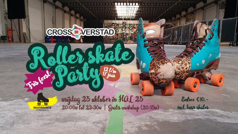 Roller Skate Party (12 t/m 17 jaar)