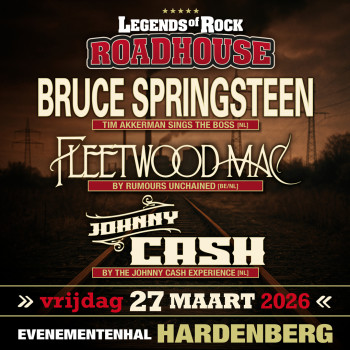 Legends of Rock ROADHOUSE - American Roots Edition met Bruce Springsteen, Fleetwood Mac en Johnny Cash
