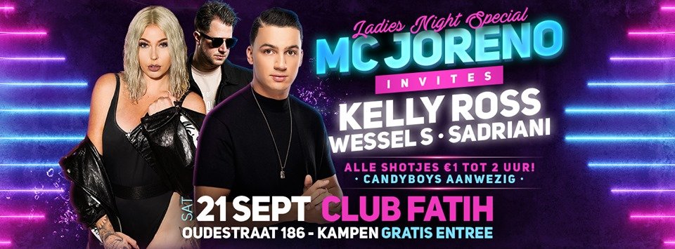 Mc Joreno invites Ladies Night Special