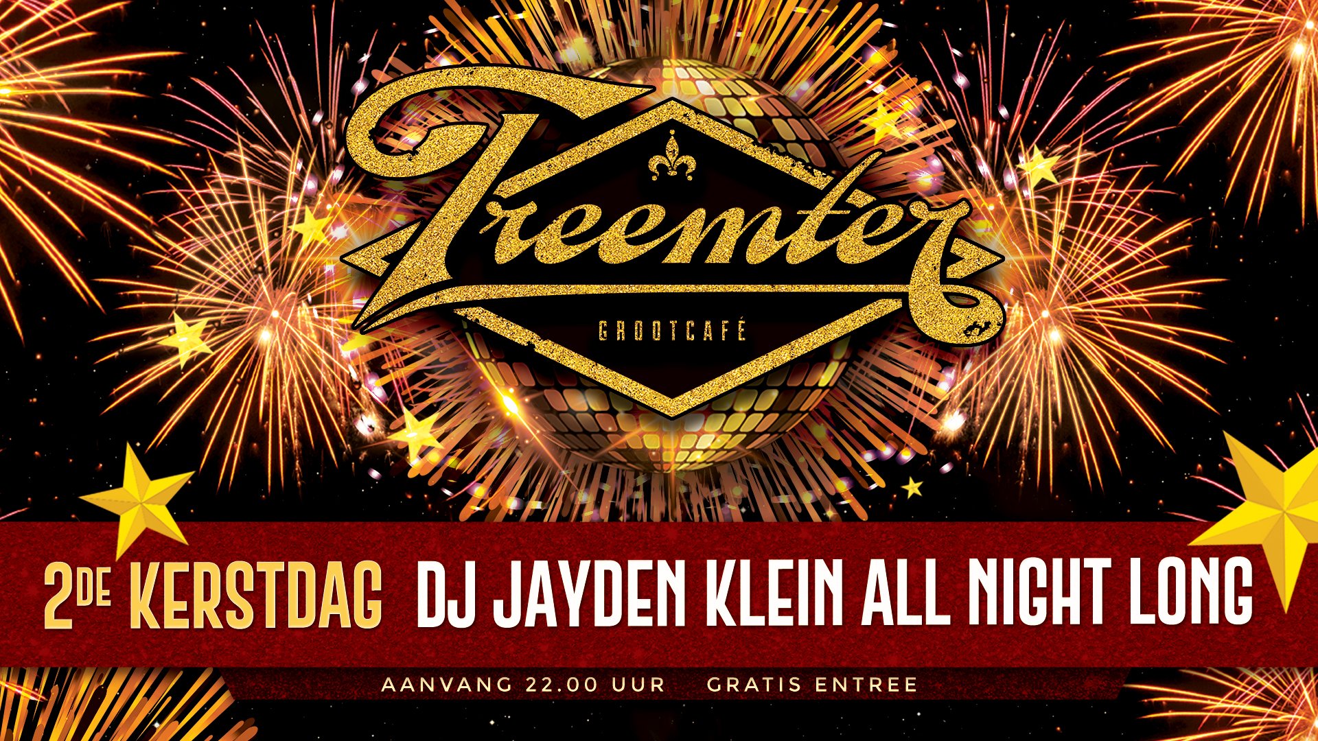 2e Kerstdag met DJ Jayden Klein All Night Long