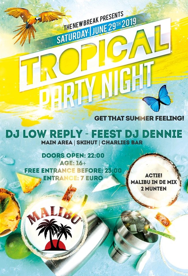 Tropical Party night