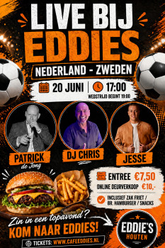 Nederlands-Zweden live Met DJ Chris en zangers