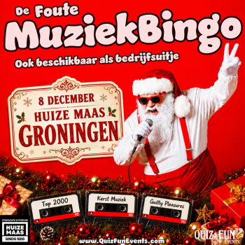 De kerstballen Muziekbingo